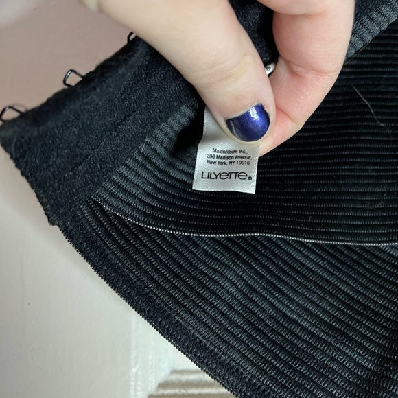 Maidenform Strapless Black Bustier Shapewear - Picture 4 of 5